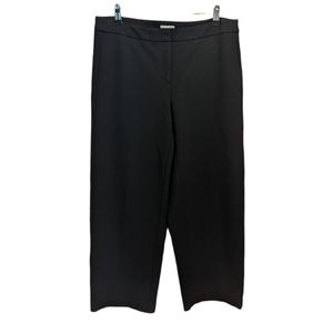 J. Jill Ponte Knit Wide Leg Crop Pants